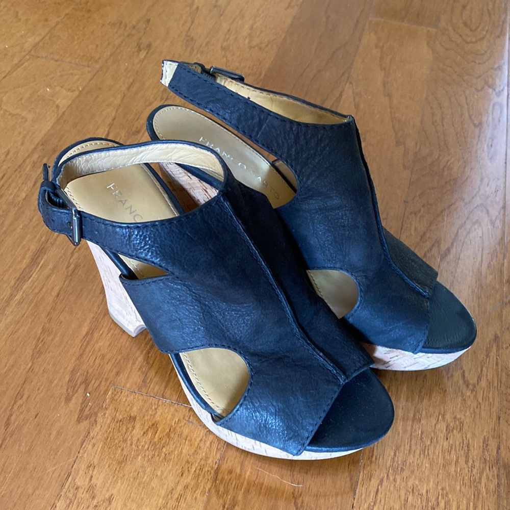Franco Sarto sexy cork wedges 💥